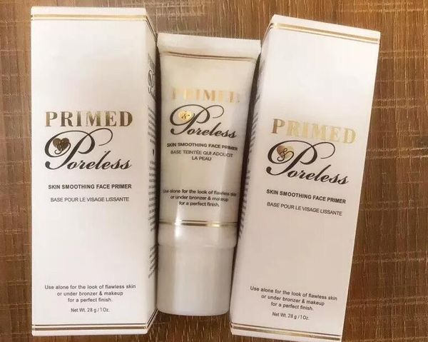 

новые на склад !! горячей макияж грунтованного poreless кожа сглаживание foundation face primer 28g белого доставка dhl