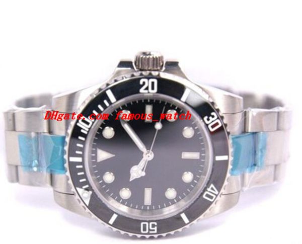 

Men's Watch Top Quality Luxury Watches Sapphire No-Date 16610 116610 40mm Ceramic Black Bezel Dial Automatic Watches