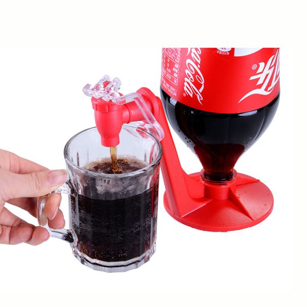 Saver Frigorifero Saver Dispenser di soda Bottiglia di Coca Cola Capovolta Bere Cola Dispenser di bibite analcoliche Party Bar Gadget da cucina Rubinetto di soda