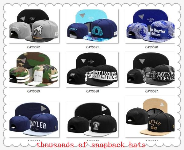 HAT MANUFACTORY Snapbacks Ball Hats Модные уличные головные уборы регулируемый размер Cayler Sons футбольные бейсболки на заказ