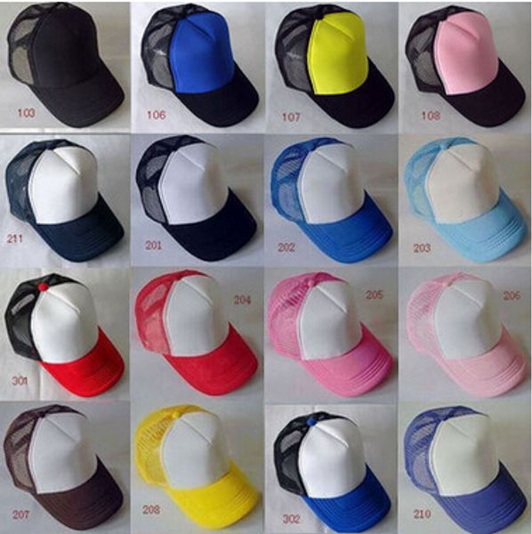 

summer hats fashion trucker hat cap mesh cap baseball hats sun hat ball cap many colours ing, Blue;gray