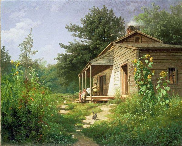 

new needlework diy diamond painting cross stitch kits full resin round diamond embroidery mosaic home decor scenery forest log cabin yx1153