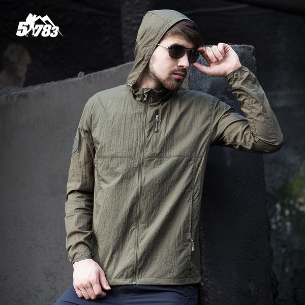 

wholesale-2016 new windproof sun & uv protection coats outdoor men's breathable sun block clothes, summer uv-proof coat tactical, Blue;black
