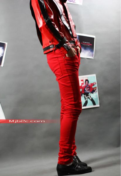 

wholesale-michael jackson costume - michael jackson pants - thriller pants, Black