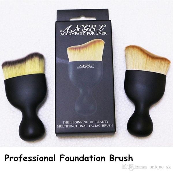 

2016 профессиональный Фонд кисти пошив изогнутые лицо кисти полумесяц Луна стиль т