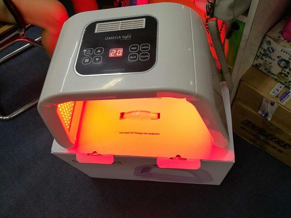 

Korean pectrometer beauty equipment 4 color pdt led omega light pdt led light therapy machine for alon and home u e