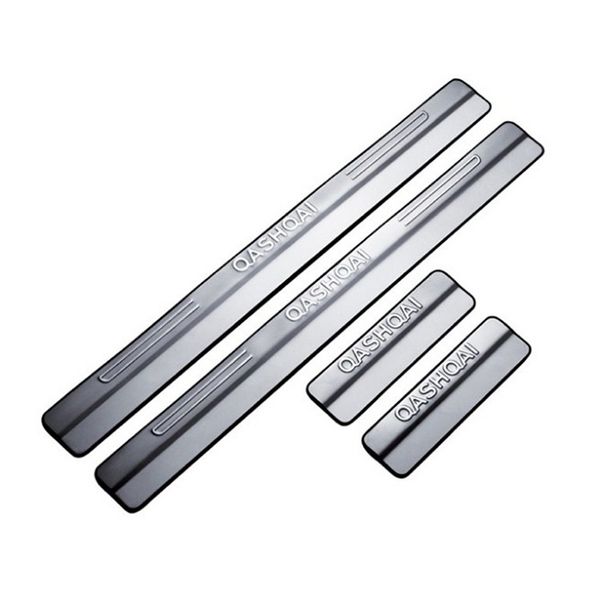 4pcs Stainless Steel Scuff Plate Door Sill for Nissan Qashqai 2009-2015