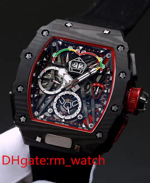 

Global luxury watche men 039 port watche automatic movement black tainle teel dial nylon trap delivery