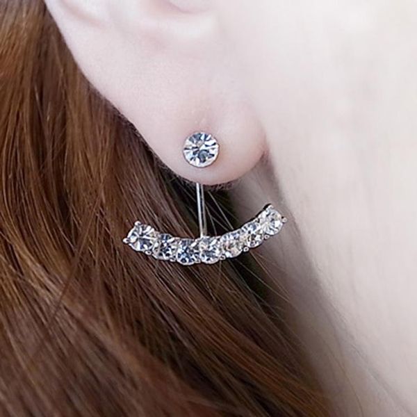 

Серьги Для Женщин Оптовая 2016 Brincos Pendientes Серьги Bijoux Мода Arc EarringWedding Ювелирные Издел