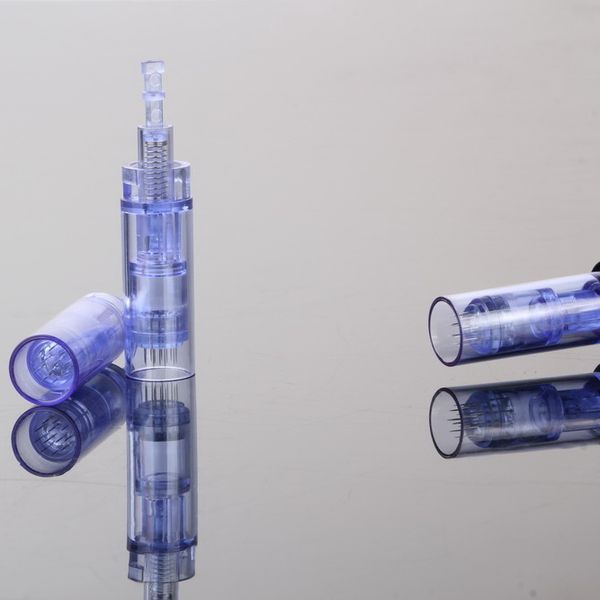 

needle cartridge 12 needles derma pen needle cartridge electric derma stamp dermapen replacement head microneedle roller mym derma pen head