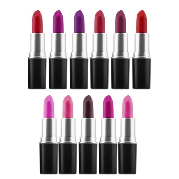 

factory retail new m makeup lipstick amplified luster lipstick ruby woo frost matte lipstick