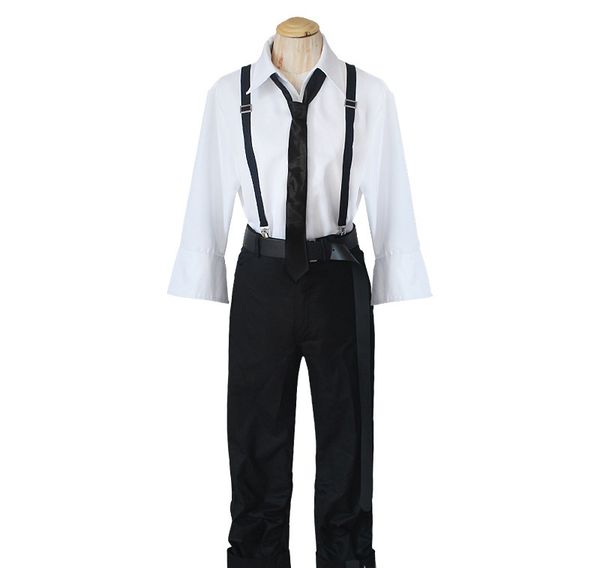 

bungo stray dogs cosplay atsushi nakajima outfit cosplay costume, Black