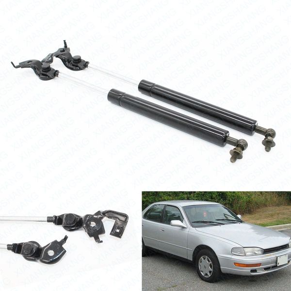 

2pcs auto bonnet hood gas struts shock spring lift supports for toyota camry mcv10 sxv10 1992-1993 1994 1995 1996 lexus es300
