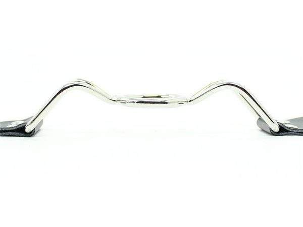 

leather bondage open #r501 fetish mouth gimp gag slave restraint o-ring roleplay ofkjl