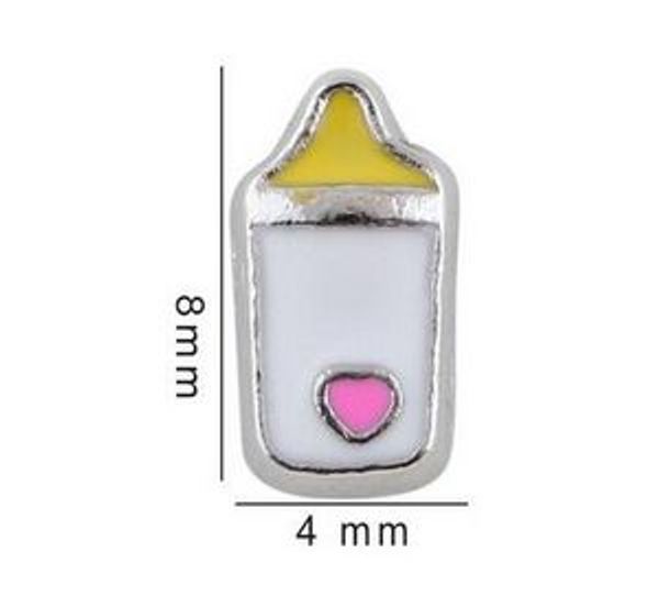 20 pz/lotto Baby Feeder Floating Locket Charms Fit For Glass Magnetic Memory Floating Locket Pendant Jewelrys Making