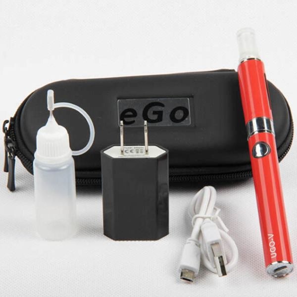 

ugo-v battery cigarettes ego with usb passthrough kit 900mah ugo-v starter 650mah ecigs vaporizer tanks pens atomizer vape mt3 e kits d ildx