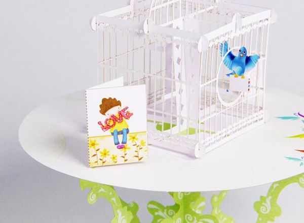

hot home birdcage laser cut 3d вплвал бђмага дл лазеѬн вѬеза поделки ообѬажени полз