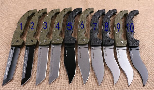 

Combat Knife 10 Styles Cold Steel Knife 29UXTGH VOYAGER XL CTS XHP Tanto Drop Voyager Series Custom Edition Survival Gift Knife F694E