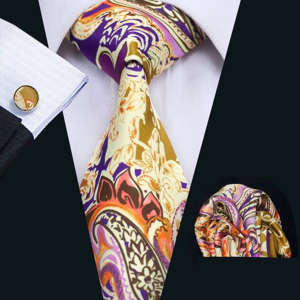 

classic purple yellow brown tie with cufflinks hanky new arrival men's silk priting tie stylish party wedding tie n-1268, Black;blue
