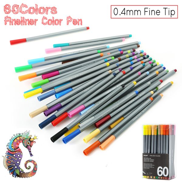 Acheter Set 04mm Gel Doublure Fine Stylos Croquis Dessin Couleur Stylo Art Marqueurs Pour Dessin Manga Conception Art Set Fournitures De 4817 Du