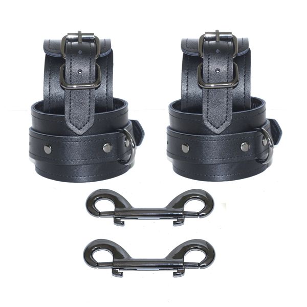 

fetish wrist and ankle cuffs bondage hogtied gear hogtie set toys ing