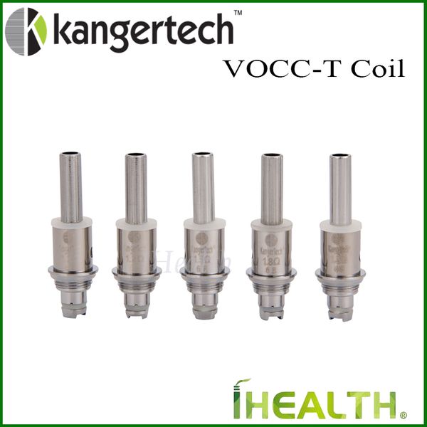 

Kanger VOCC-T Coil Unit 1.5ohm 1.2ohm 1.8ohm 100% первоначально VOCC T Coil Head