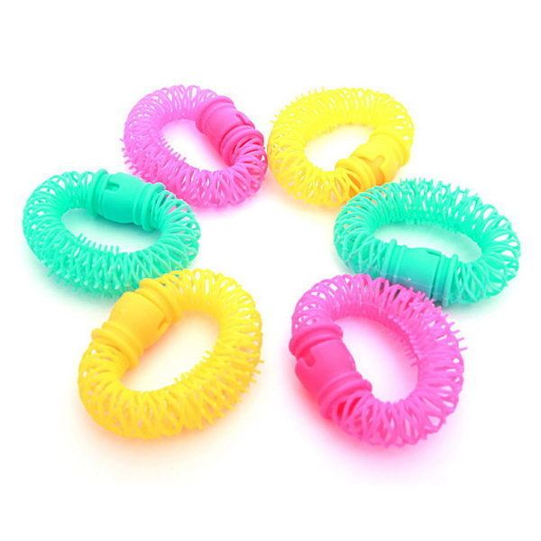 

novelty magic leverage circle diy hair styling roller curler tool easy 6~8pcs #r12