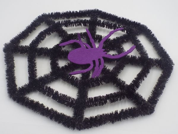 

горячие праздничные события хэллоуин поставки бар орнамент черный шерстяной паук черный шерстяной паук праздничное событие украшение партии