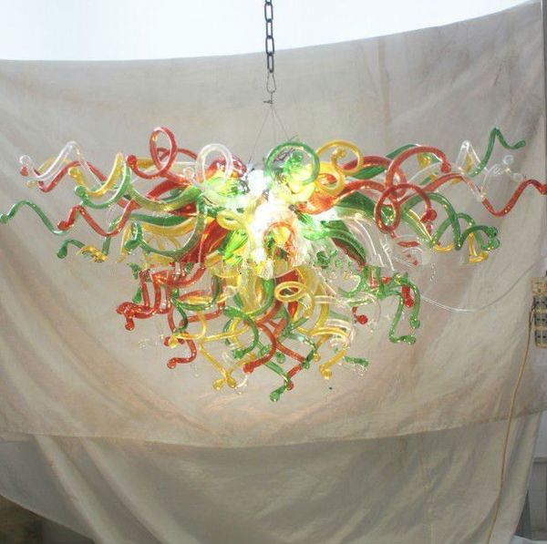 

rustic usa colorful chandeliers ac led winding stair murano glass light 110v 120v 220v 240v