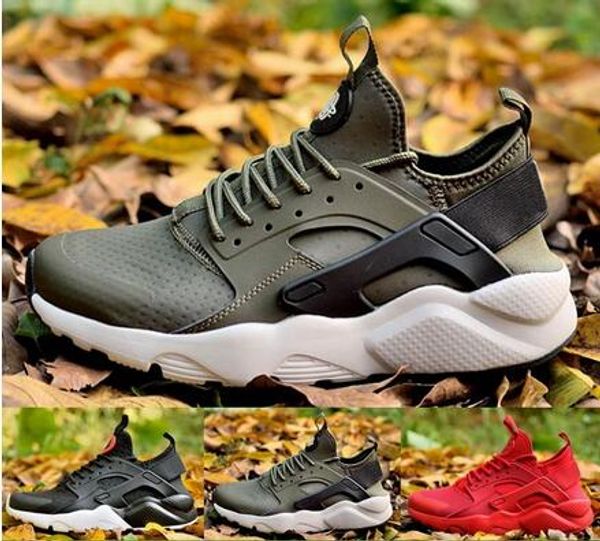 

2017 air Huarache 4 IV Running Shoes For Men & Women,Cheap Green Red Mens Triple Huaraches Sports Shoes Huraches Trainer Sneakers 36-46