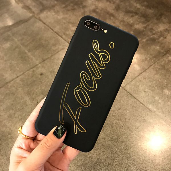 

For iPhone 7 6 6s plus Case Focus Matte Frost Case Phone Cases Fashion