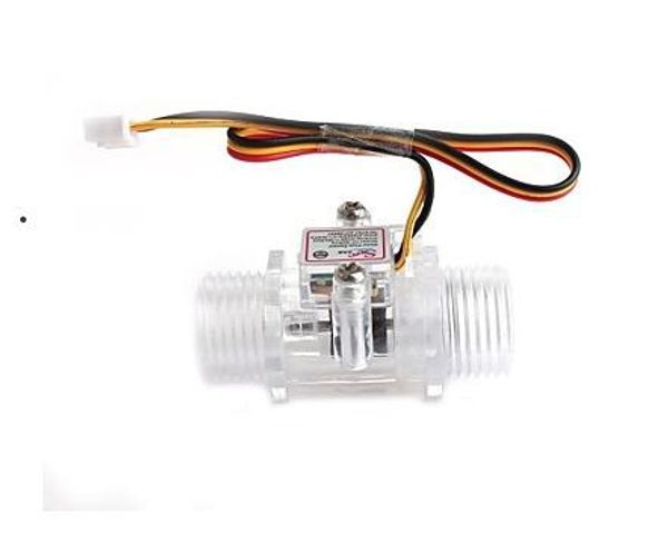 

wholesale-yf-s201c transparent flow meter water flow sensor precision flowmeter turbine flowmeter g1/2 dn15