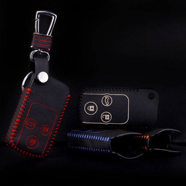 

brand new genuine leather remote car key case wallet bag cover fit for honda civic ing