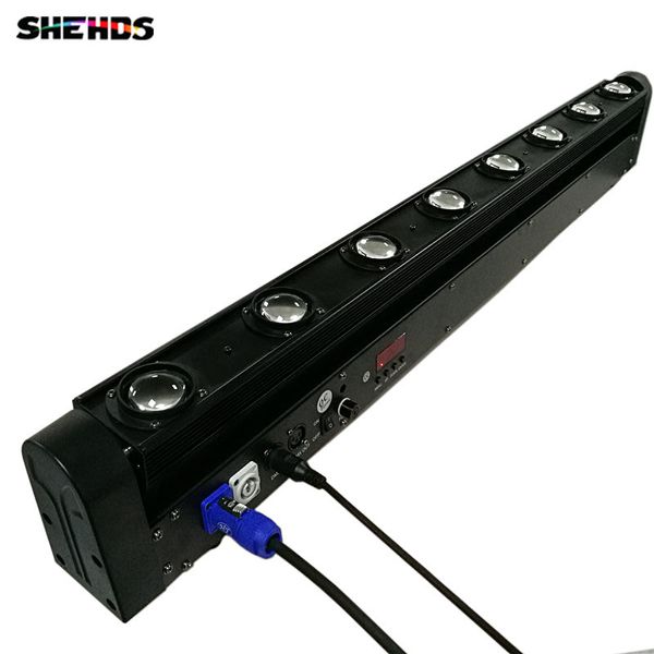 

led bar beam moving head light rgbw 8x12w perfect for mobile dj, party, nightclub,shehds stage lighting