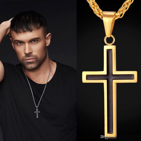 

Европа и Америка Новая мода Hotsale 18K желтое золото / 925 Ожерелье Посеребренная христ