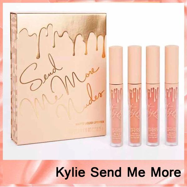 

Kylie jenner end me more nude 4pc et nude liquid lip tick 4 color matte and velvet lipglo by kylie co metic 660147 1