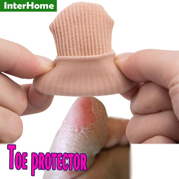 4pcs terapêuticos sobrepostos a pé Cuidado Coco Blisters de dedão da manga de dor correta Ferramentas de dedos aliviam a dor clavus anti-wear pés