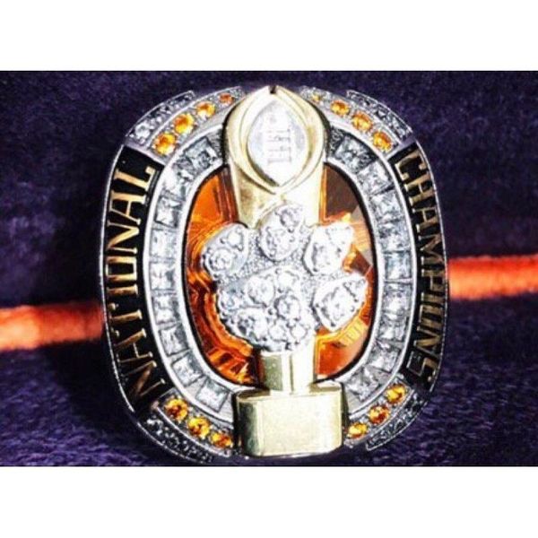 

2016 2017 Клемсон тигры в конечном итоге NCAA национальный чемпионат кольца в подарок б