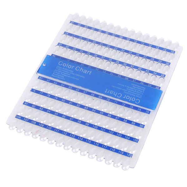 Wholesale Hot Sale Nail Art 120 Tips Color Chart Display Rack Polish Wholesale Hot Sale Nail Art 120 Tips Color Chart Display Rack Polish
