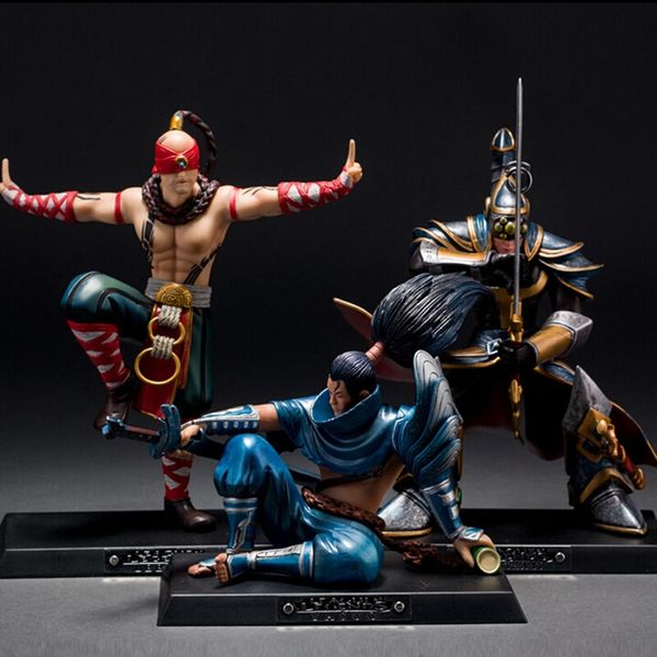 2019 Lol New Pvc Action Figures Lee Sin The Blind Monk Yasuo Master Yi Figures League Of Legends Model Kids Children Toys From Mk665e323 1098