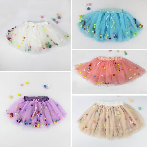 

ins toddler tutu dress 7 colors ball gown skirt girls colorful dance skirts 17091803, Blue