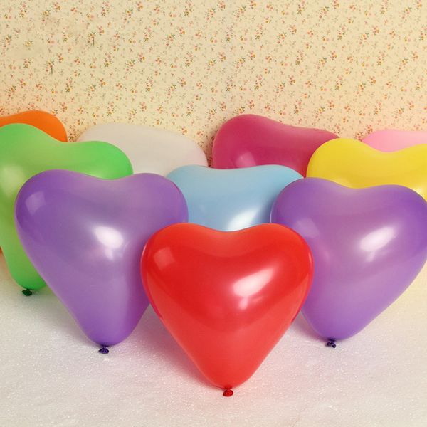 

Wedding Heart-Shaped Colorful Balloons Balloon Festival Party Birthday Activities Proposed Multicolor Balloon Wedding Birthday Decor