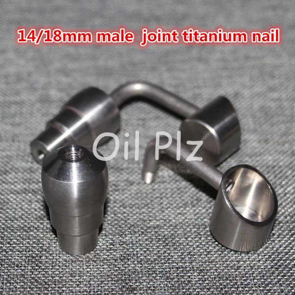 Handwerkzeuge Großhandel Titan Domeless Nagel 14 18 mm für Wasserpfeife Glasbong Rauchen aus China