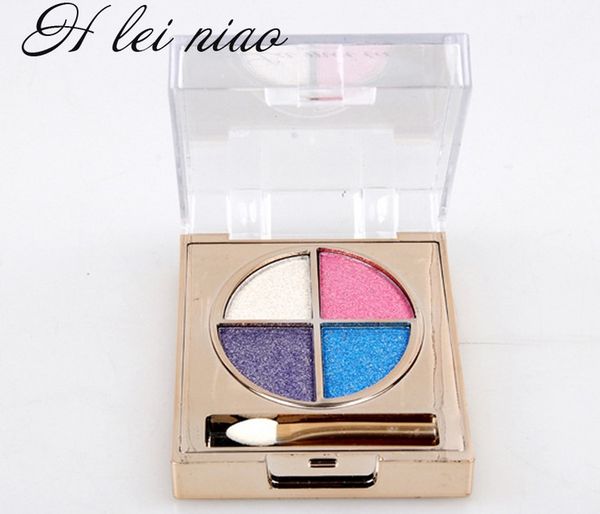

4 цвета макияж водонепроницаемый colourpop тени для век матовые тени для век matallic мерцание блеск тени для век пигмент порошок палитра 20