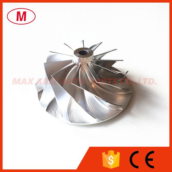 

td04hl 20t 49189-x 11+0 blades 47.04/58.00mm turbo billet compressor wheel/aluminum 2024/milling compressor wheel for chrysler 49189-07220