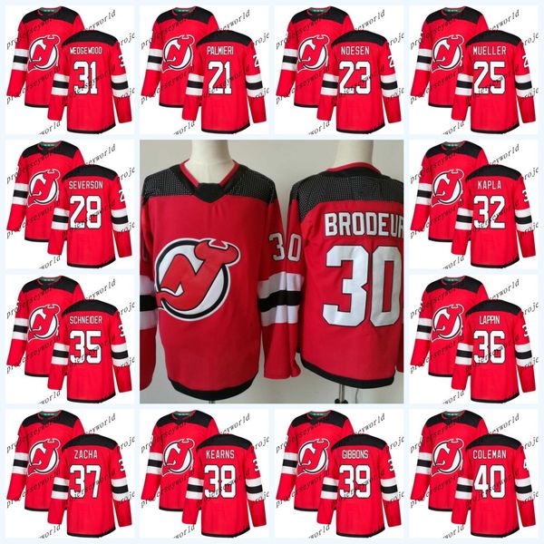 

Mens Womens Youth 2017-2018 Season New Jersey Devils Jerseys 21 Kyle Palmieri 23 Stefan Noesen 28 Damon Severson Hockey Jerseys