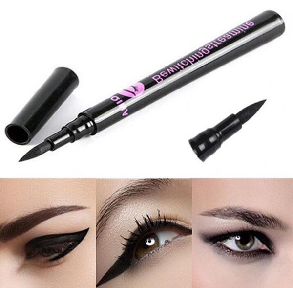 

Бренд YANQINA Водонепроницаемый Жидкий Черный Карандаш Для Глаз Карандаш 24 Ч Макияж