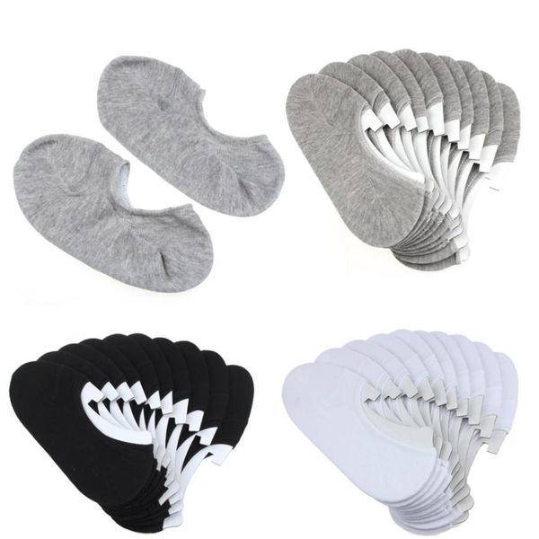 

wholesale-amazing quality 1 pairs man thin shallow mouth invisible boat sports cotton slip socks lucky, Black