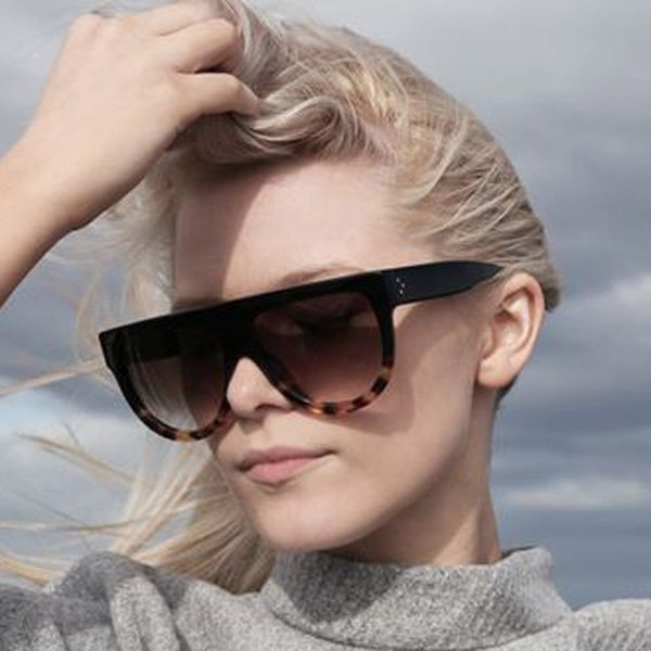 

oversized sunglasses europe and the united states fashion big box tide cool cool body reflective men and women sunglasses large frame, White;black