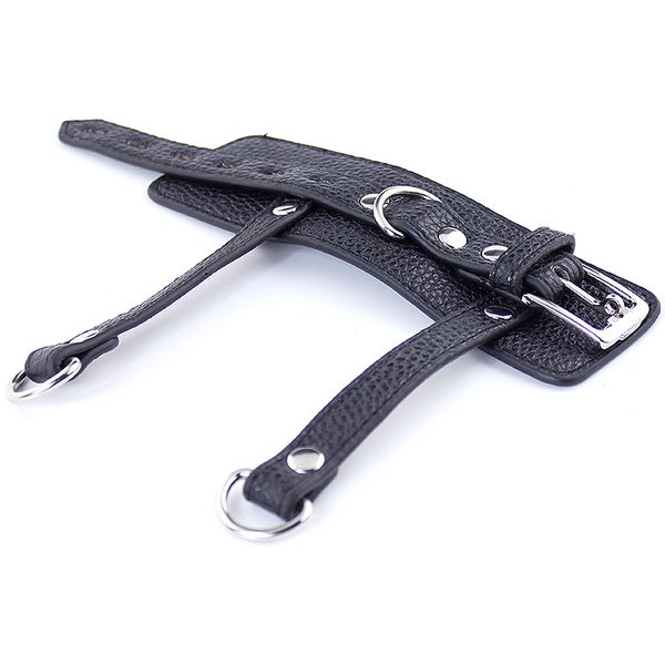 

for couples ball stretching leather bondage device scrotum restraints male pu toys alternative xuttm